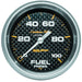 AutoMeter 4863 GAUGE; FUEL PRESSURE; 2 5/8in.; 100PSI; DIGITAL STEPPER MOTOR; CARBON FIBER - Truck Part Superstore