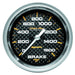AutoMeter 4867 GAUGE; BRAKE PRESSURE; 2 5/8in.; 1600PSI; DIGITAL STEPPER MOTOR; CARBON FIBER - Truck Part Superstore