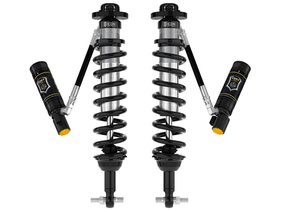 ICON Vehicle Dynamics 48700E 2021-UP FORD BRONCO FRONT 2.5 VS REMOTE RESERVOIR COILOVER KIT WITH CDEV - Truck Part Superstore