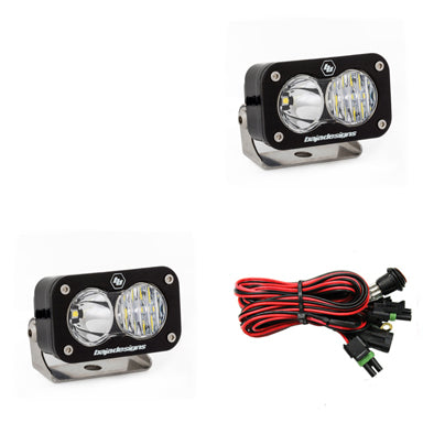 Baja Designs 487803 LED Light Pods Driving Combo Pattern Pair S2 Pro Series Baja Designs - Truck Part Superstore