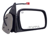 Crown Automotive Jeep Replacement 4883022 Door Mirror; Right; Power; Heated; Black; w/o Limited Package; - Truck Part Superstore