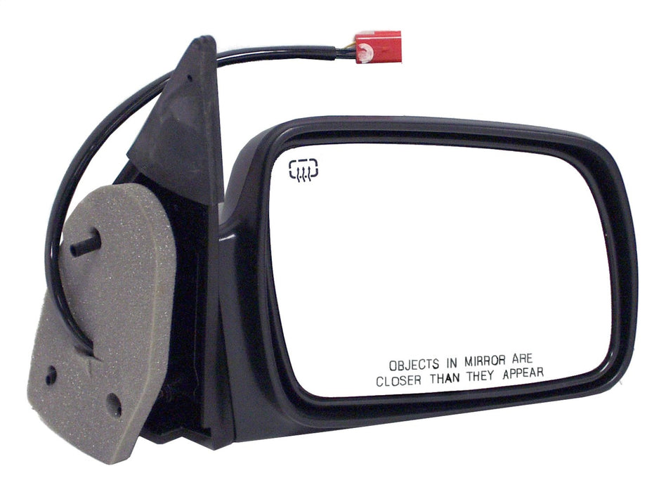 Crown Automotive Jeep Replacement 4883022 Door Mirror; Right; Power; Heated; Black; w/o Limited Package; - Truck Part Superstore
