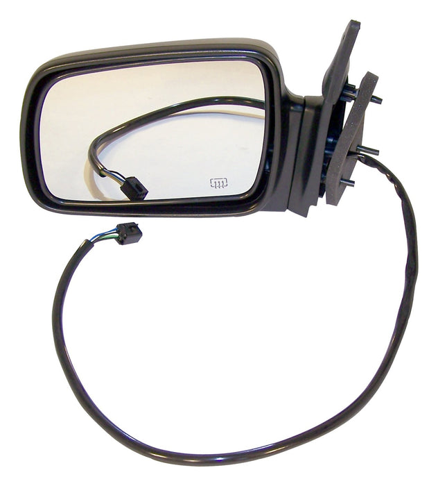 Crown Automotive Jeep Replacement 4883023 Door Mirror; Left; Power; Heated; Black; w/o Limited Package; - Truck Part Superstore