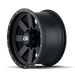 ION 134-7873MB6 134 (134) MATTE BLACK/BLACK BEADLOCK 17X8.5 5x5 -6MM 83.82MM - Truck Part Superstore