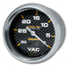 AutoMeter 4884 GAUGE; VACUUM; 2 5/8in.; 30INHG; MECHANICAL; CARBON FIBER - Truck Part Superstore
