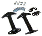 Crown Automotive Jeep Replacement 488601 Black Hood Catch Set; - Truck Part Superstore