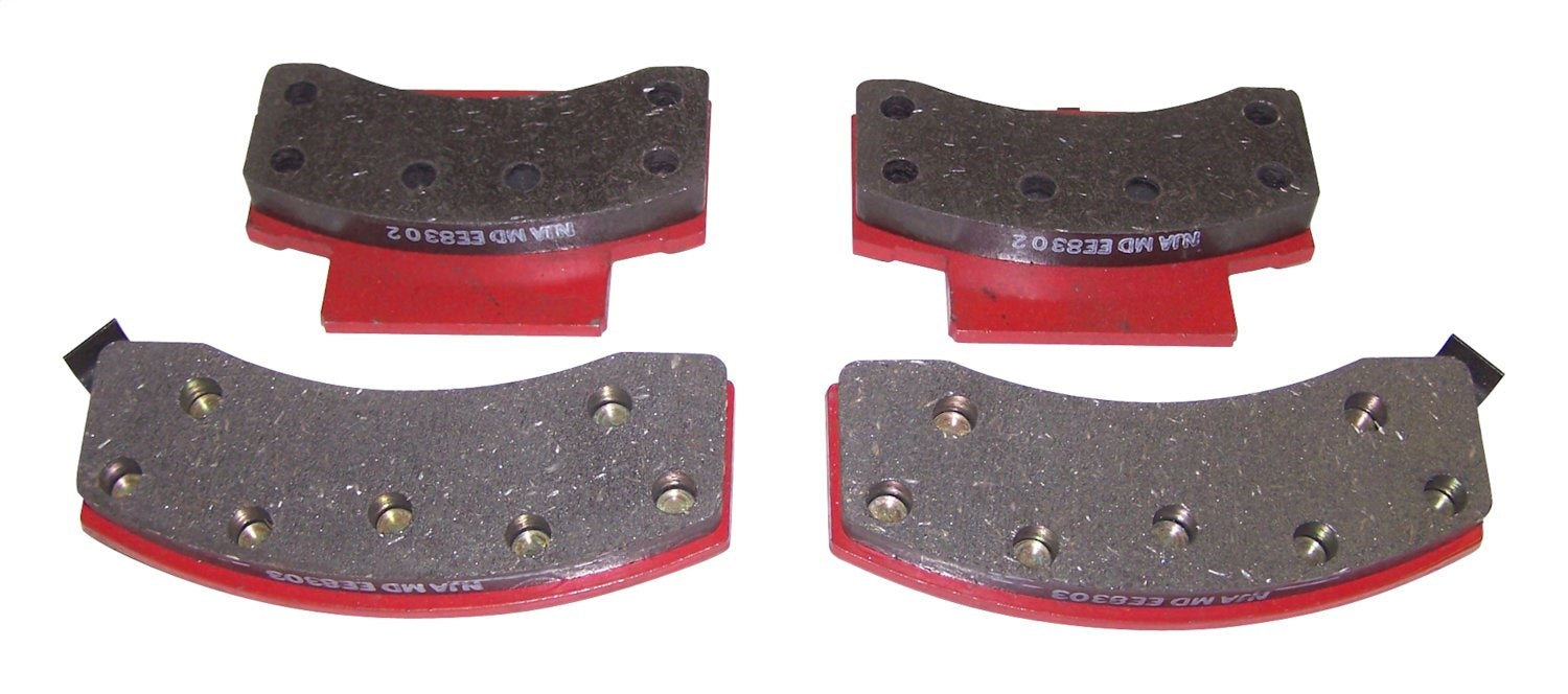 Crown Automotive Jeep Replacement 4886279AA Disc Brake Pad; Front; For Use w/Dana 60; - Truck Part Superstore