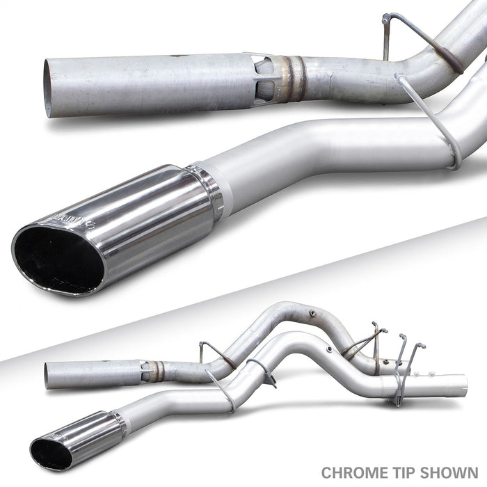 Banks Power 48947 Monster Exhaust System; 4.0in.; 2017-2019 Silverado L5P - Truck Part Superstore