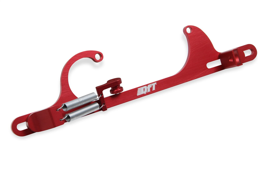 Quick Fuel Technology 49-127QFT Throttle Cable Bracket; Fits 4150 Carb; Ford Cable; Red; - Truck Part Superstore