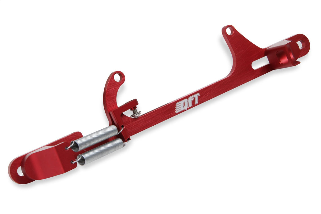 Quick Fuel Technology 49-128QFT Throttle Cable Bracket; Fits 4500 Carb; GM Cable; Red; - Truck Part Superstore
