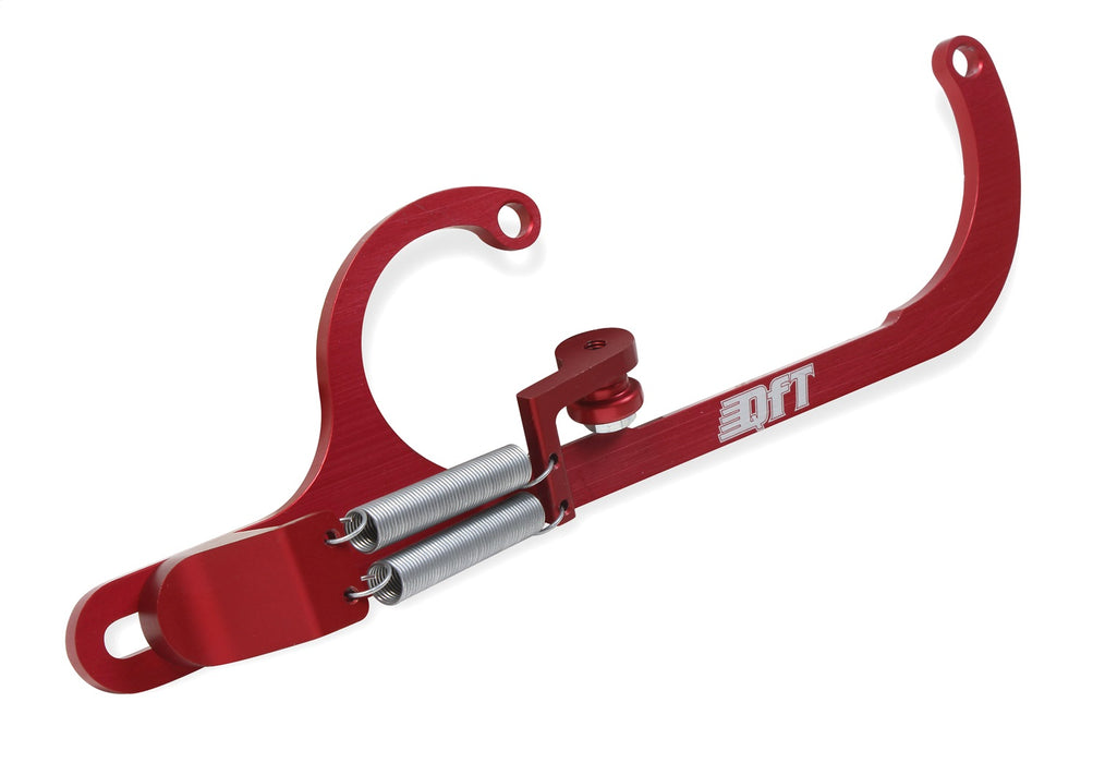 Quick Fuel Technology 49-141QFT Throttle Return Bracket; Fits 4150 Edelbrock; Red; - Truck Part Superstore