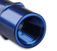 Mr Gasket 491003 Coupler; 3/8 NPT Female x 3/8 NPT Female; Anodized Blue; - Truck Part Superstore