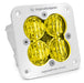 Baja Designs 491015WT Flush Mount LED Light Pod White Amber Lens Wide Cornering Pattern Squadron Pro Baja Designs - Truck Part Superstore