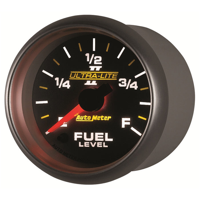 AutoMeter 4910 GAUGE; FUEL LEVEL; 2 1/16in.; 0-280O PROGRAMMABLE; ULTRA-LITE II - Truck Part Superstore