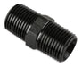Mr Gasket 491101-BL Coupler; 1/8 NPT Male x 1/8 NPT Male; Anodized Black; - Truck Part Superstore
