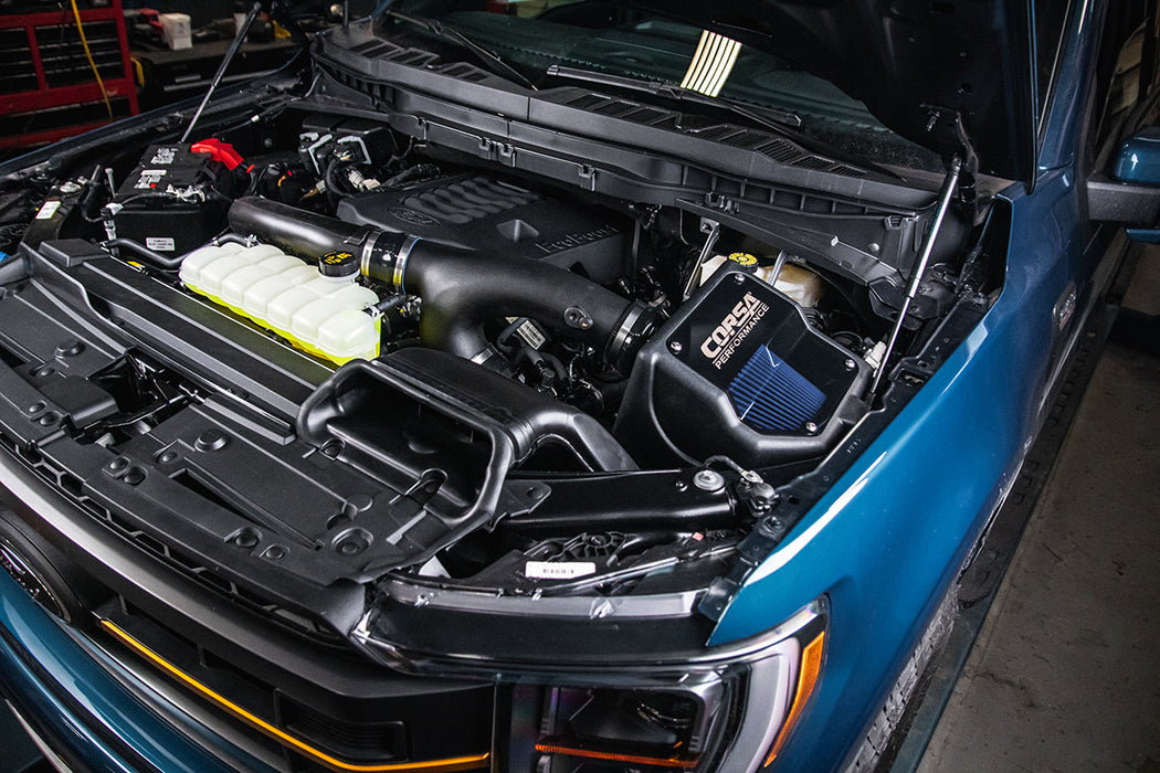 Corsa Performance 49135 MaxFlow 5 Closed Box Air Intake 2021-2022 Ford F-150 3.5L Turbo Corsa Performance - Truck Part Superstore