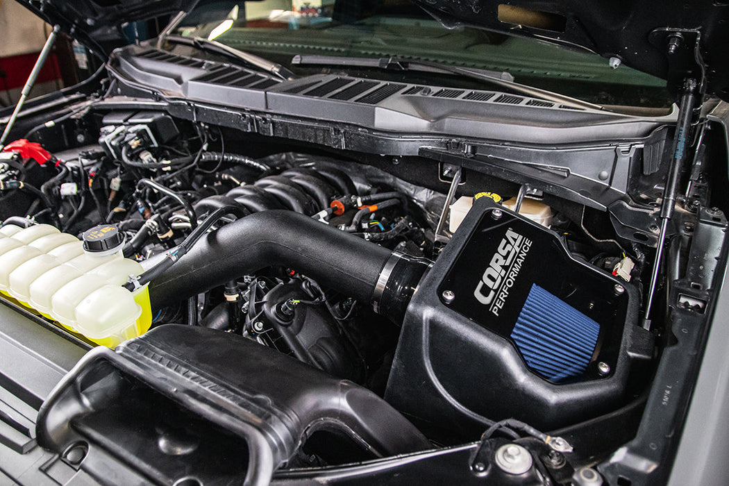 Corsa Performance 49150 MaxFlow 5 Closed Box Air Intake 2021-2022 Ford F-150 5.0L V8 Corsa Performance - Truck Part Superstore