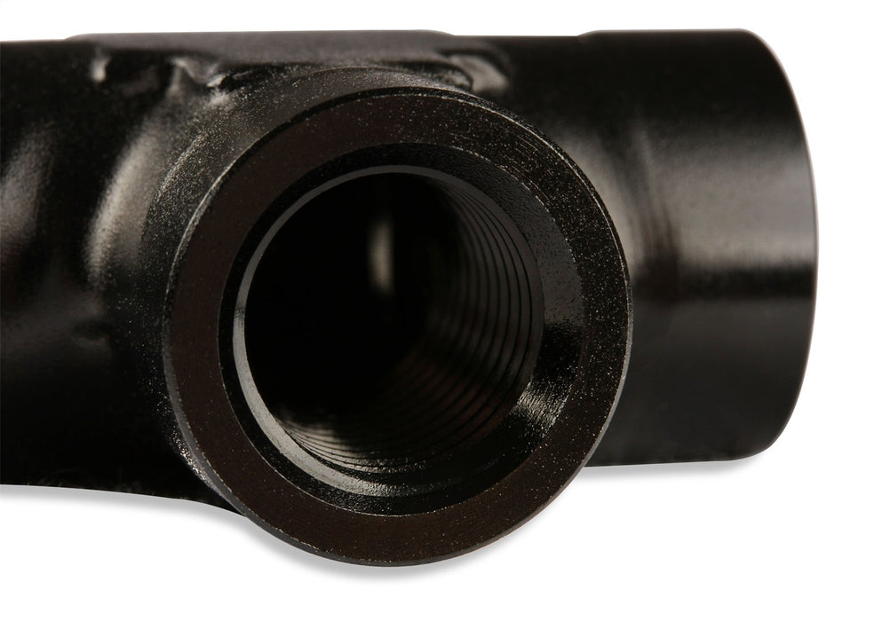 Mr Gasket 491702-BL Tee Fitting; 1/4 NPT Female x 1/4 NPT Female x 1/4 NPT Female; Anodized Black; - Truck Part Superstore