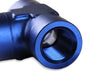 Mr Gasket 491701 Tee Fitting; 1/8 NPT Female x 1/8 NPT Female x 1/8 NPT Female; Anodized Blue; - Truck Part Superstore