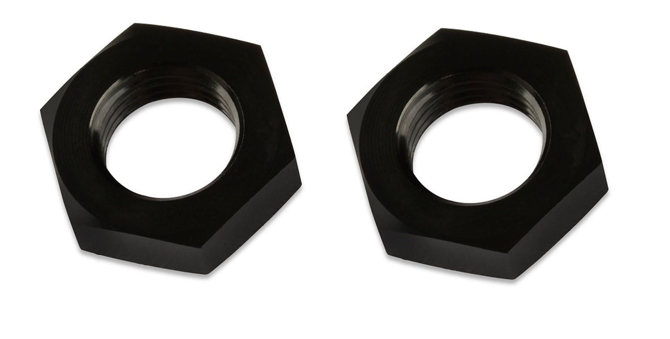 Mr Gasket 492404-BL Bulkhead Nut; -4AN Male; 2 pcs.; Anodized Black; - Truck Part Superstore