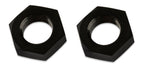 Mr Gasket 492404-BL Bulkhead Nut; -4AN Male; 2 pcs.; Anodized Black; - Truck Part Superstore
