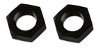 Mr Gasket 492406-BL Bulkhead Nut; -6AN Male; 2 pcs.; Anodized Black; - Truck Part Superstore