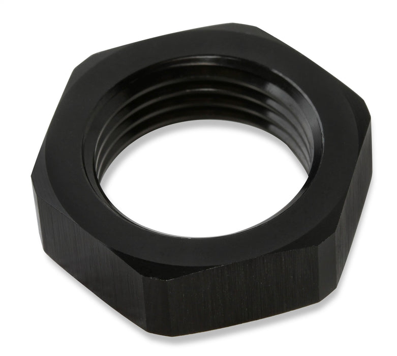 Mr Gasket 492408-BL Bulkhead Nut; -8AN Male; Anodized Black; - Truck Part Superstore
