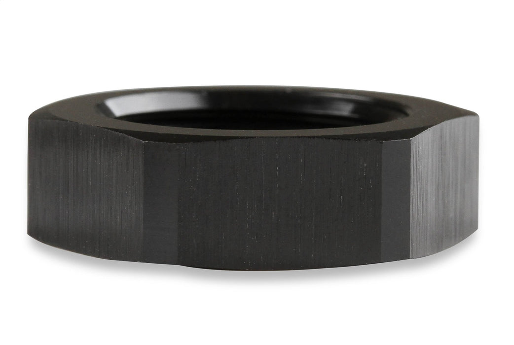 Mr Gasket 492408-BL Bulkhead Nut; -8AN Male; Anodized Black; - Truck Part Superstore