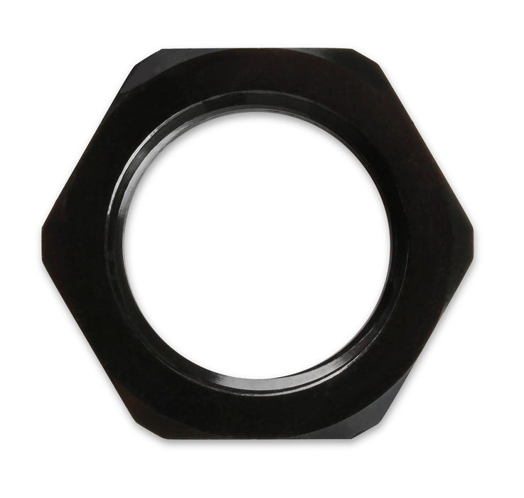 Mr Gasket 492408-BL Bulkhead Nut; -8AN Male; Anodized Black; - Truck Part Superstore
