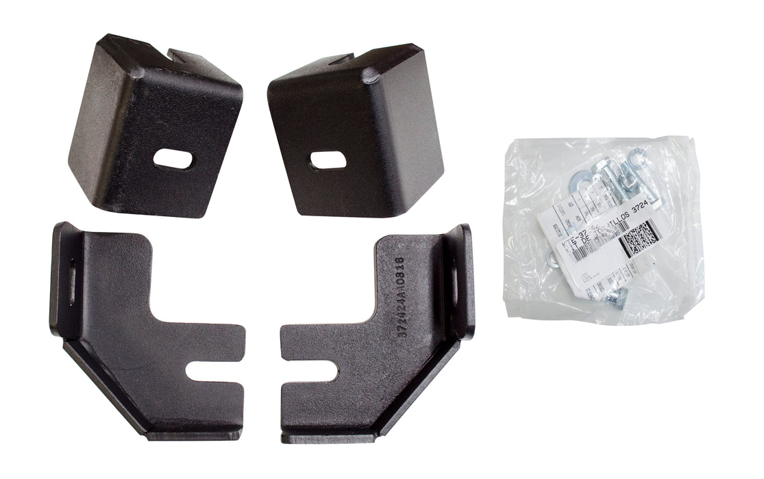 Go Rhino 4926T 4000 Series Side Steps with Mounting Brackets Kit - Protective Bedliner Coating - Truck Part Superstore