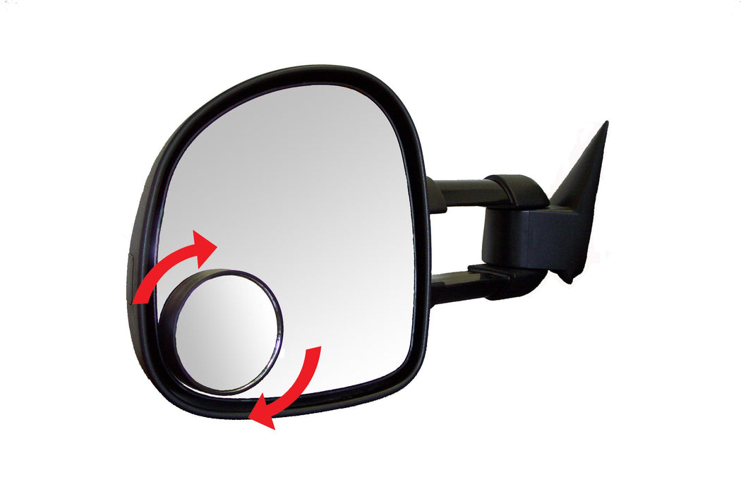 Cipa USA 49302 HotSpots Convex Blind Spot Mirror; Round; 3.75 in.; - Truck Part Superstore