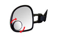 Cipa USA 49104 HotSpots Convex Blind Spot Mirror; Round; 2 in.; 360 Deg. Adjustable; - Truck Part Superstore