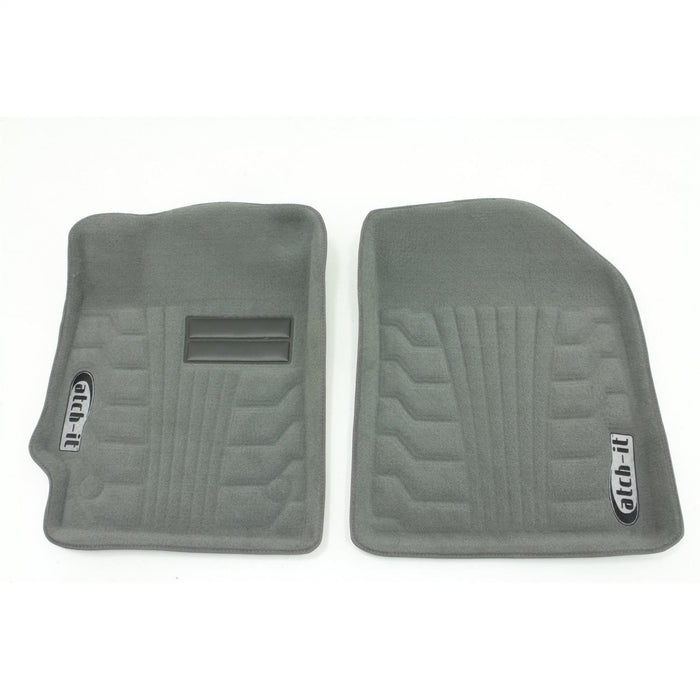 Rampage 4930620 Catch-It Carpet; Grey; Front; - Truck Part Superstore