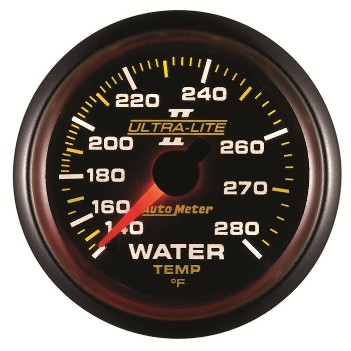 AutoMeter 4931 GAUGE; WATER TEMP; 2 1/16in.; 140-280deg.F; MECHANICAL; ULTRA-LITE II - Truck Part Superstore