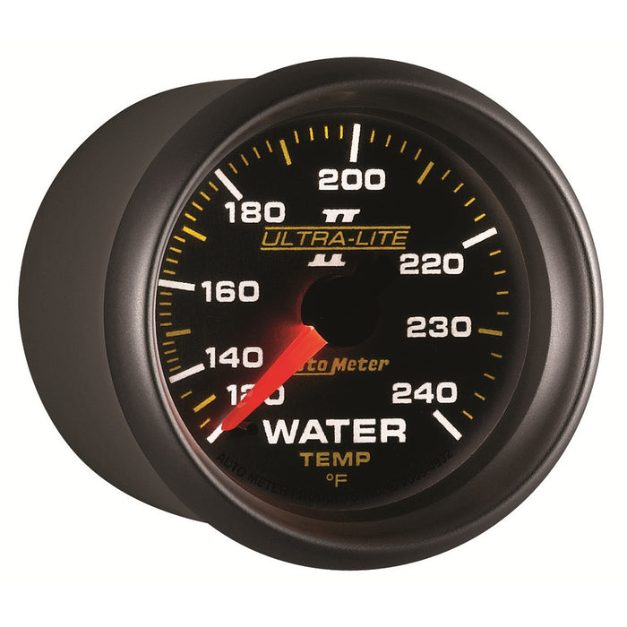 AutoMeter 4932 GAUGE; WATER TEMP; 2 1/16in.; 120-240deg.F; MECHANICAL; ULTRA-LITE II - Truck Part Superstore