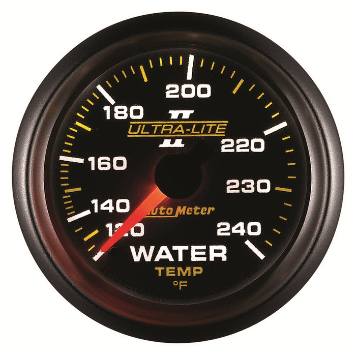 AutoMeter 4932 GAUGE; WATER TEMP; 2 1/16in.; 120-240deg.F; MECHANICAL; ULTRA-LITE II - Truck Part Superstore