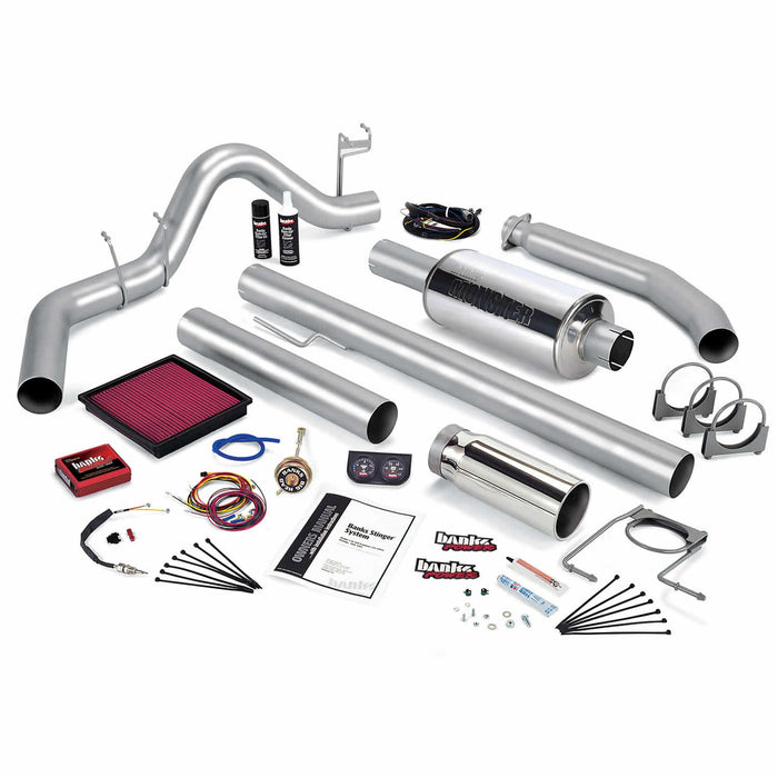 Banks Power 49369 Stinger System; Single Exh; S/S-Chrome Tip-2001 Dodge 5.9L 235Hp; Std Cab - Truck Part Superstore