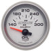 AutoMeter 4948 GAUGE; OIL TEMP; 2 1/16in.; 140-300deg.F; ELECTRIC; ULTRA-LITE II - Truck Part Superstore