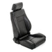 Smittybilt 49501 Front Seat Contour Sport Bucket W/ Recliner 76-16 Wrangler CJ/YJ/TJ/LJ/JK Vinyl Black Smittybilt - Truck Part Superstore