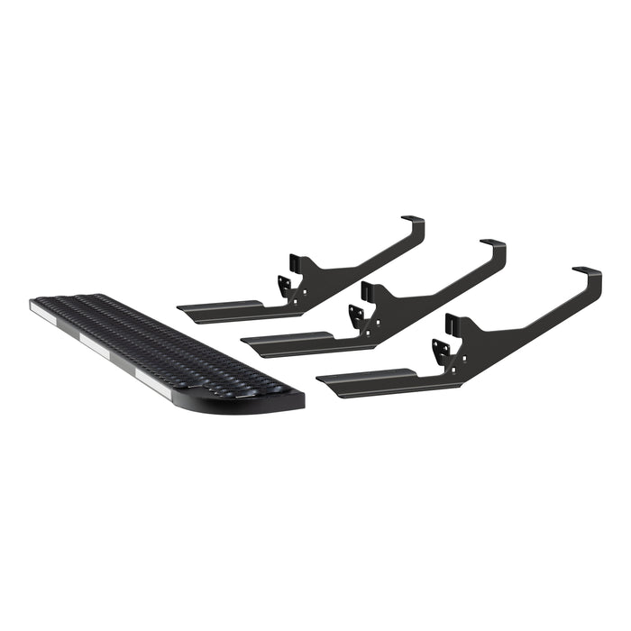 Luverne 495154-401800-0 Grip Step XL 9-1/2in. x 54in. Steel Passenger Board Fleet Kit; Select Sprinter - Truck Part Superstore