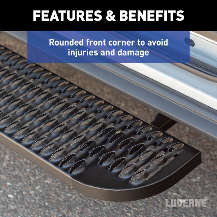 Luverne 495154-401801 Grip Step XL 9-1/2in. x 54in. Steel Passenger Running Board; Select Ford Transit - Truck Part Superstore