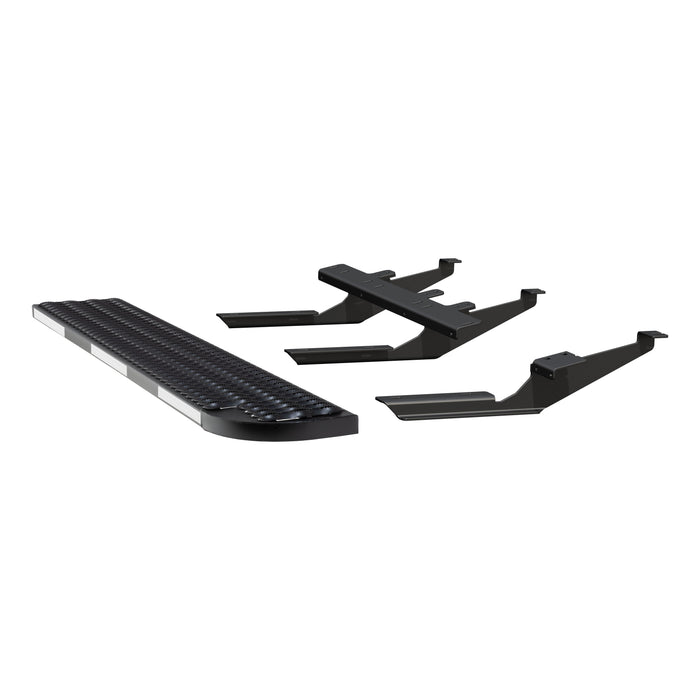 Luverne 495154-401802-0 Grip Step XL 9-1/2in. x 54in. Steel Passenger Board Fleet Kit; Select Ram ProMas - Truck Part Superstore