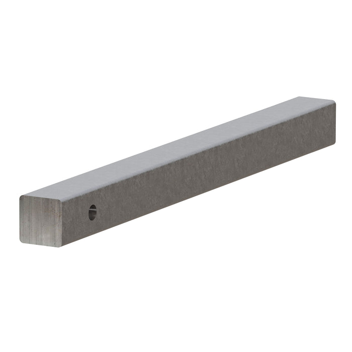 CURT 49536 CURT 49536 2-Inch x 24-Inch Weld-On Raw Steel Trailer Hitch Bar Shank - Truck Part Superstore