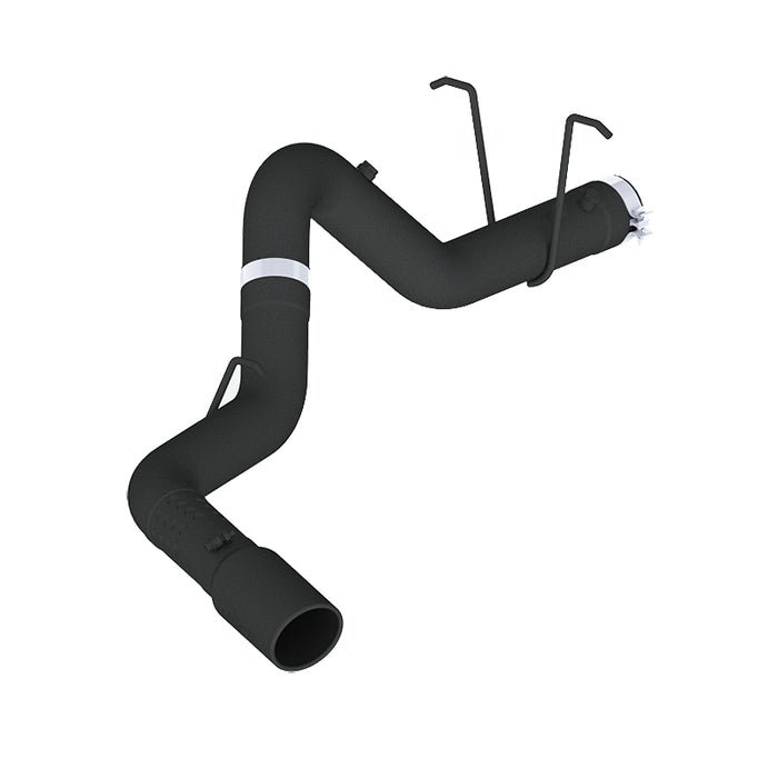 MBRP S6032BLK 4 Inch Filter Back Single Side Black Coated For 11-19 Silverado/Sierra 2500/3500 Duramax MBRP - Truck Part Superstore