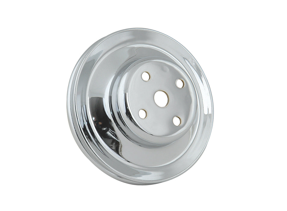 Mr Gasket 4967 Chrome Plated Steel Water Pump Pulley; Big Block; - Truck Part Superstore