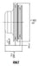 Mr Gasket 4967 Chrome Plated Steel Water Pump Pulley; Big Block; - Truck Part Superstore