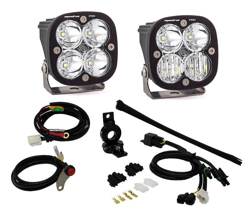 Baja Designs 497084 Adventure Bike 1 Inch Squadron Kit Pro Baja Designs - Truck Part Superstore