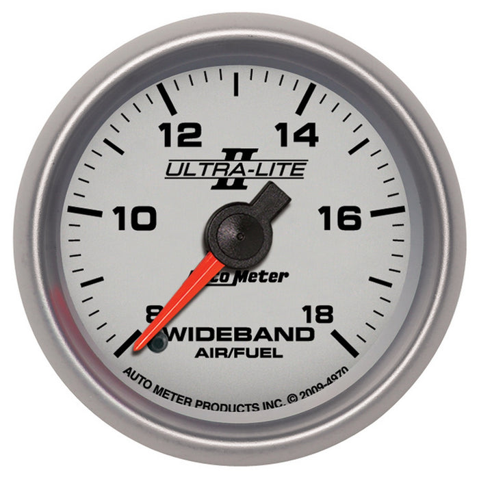 AutoMeter 4970 GAUGE; AIR/FUEL RATIO-WIDEBAND; ANALOG; 2 1/16in.; 8:1-18:1; STEPPER MOTOR; UL I - Truck Part Superstore