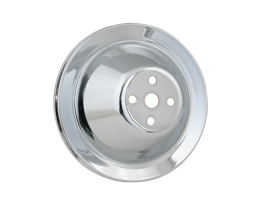 Mr Gasket 4970 Chrome Plated Steel Water Pump Pulley - Truck Part Superstore