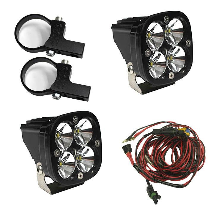 Baja Designs 497105 LED Light Pods Kit W/Horiz Mounts 2.00 Inch Harness Squadron Pro Baja Designs - Truck Part Superstore